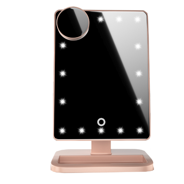 GlamTouch™   | Touch Screen Makeup Mirror with 20 LED Lights