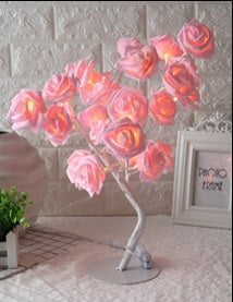 LED Rose Small Tree Lamp