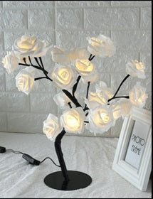 LED Rose Small Tree Lamp