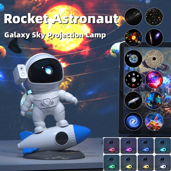 GalaxyExplorer Rocket Projector Lamp