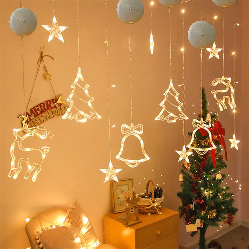 Christmas LED Suction Cup Chandelier