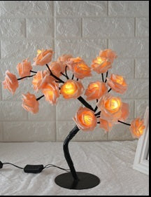 LED Rose Small Tree Lamp