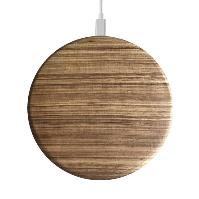 Slim Wooden Wireless Chargers