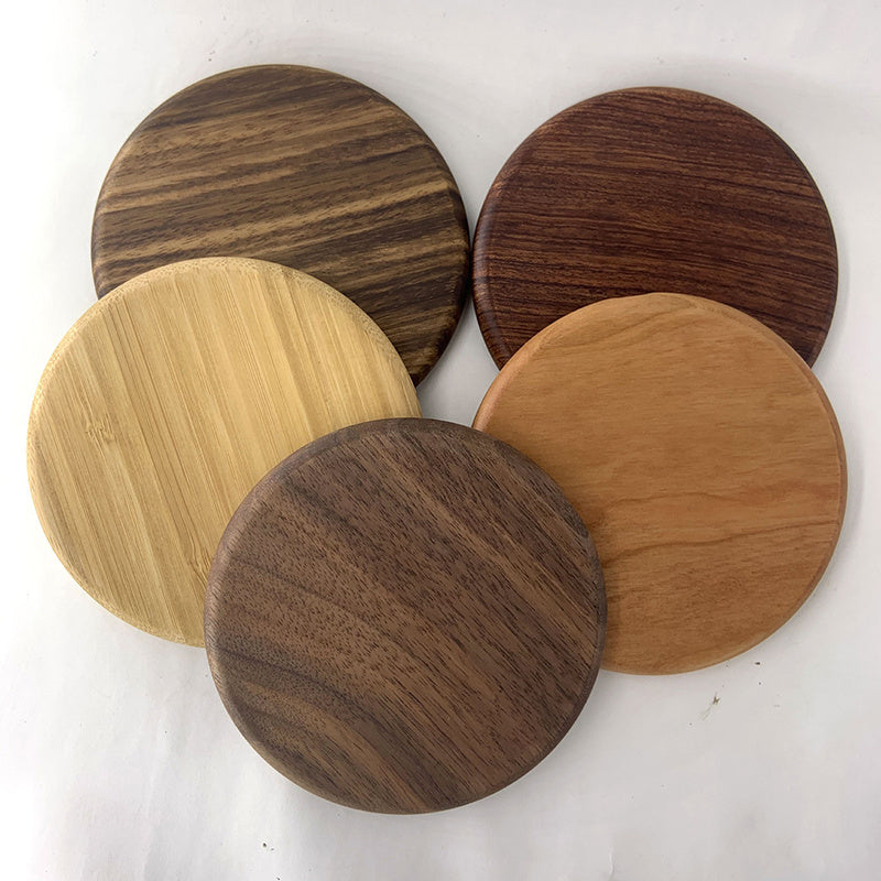 Slim Wooden Wireless Chargers