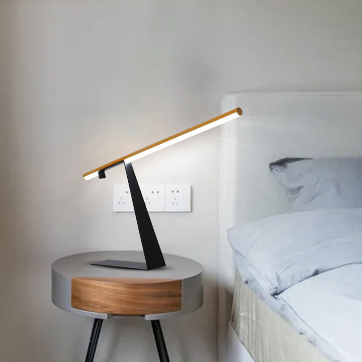 Modern Geometric Long Pole Study Lamp