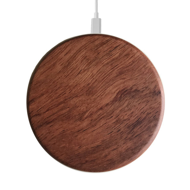 Slim Wooden Wireless Chargers